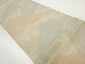 山並み模様織出し全通袋帯